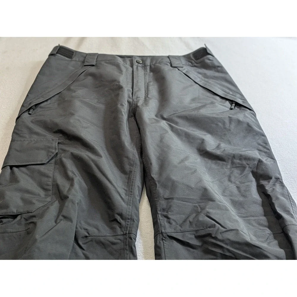 The North Face Men Large Black HyVent Ski Snowboard Pants Insulated Waterproof